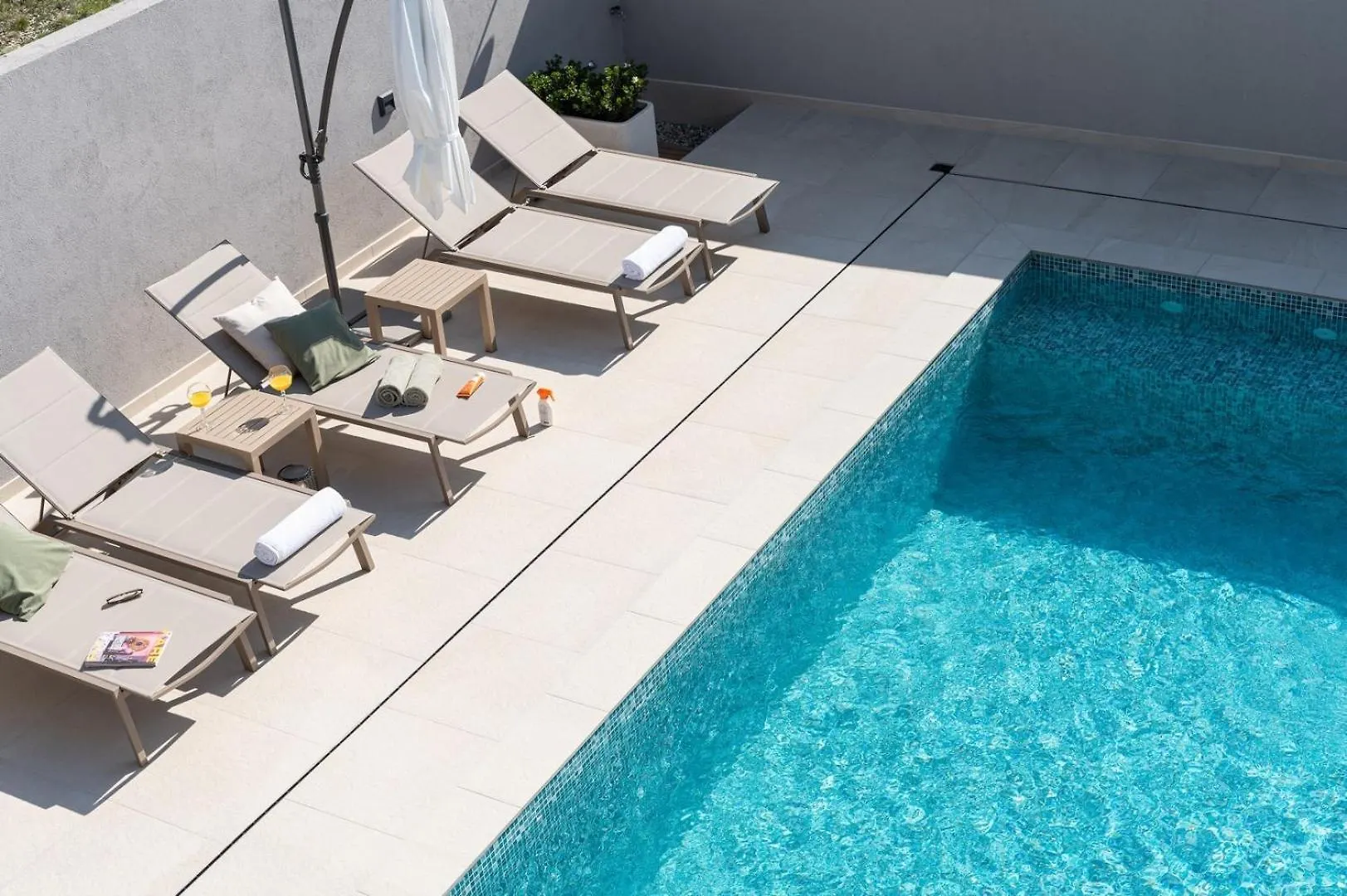 New Villa 55 - Vrsi Heated Pool Jacuzzi Sauna