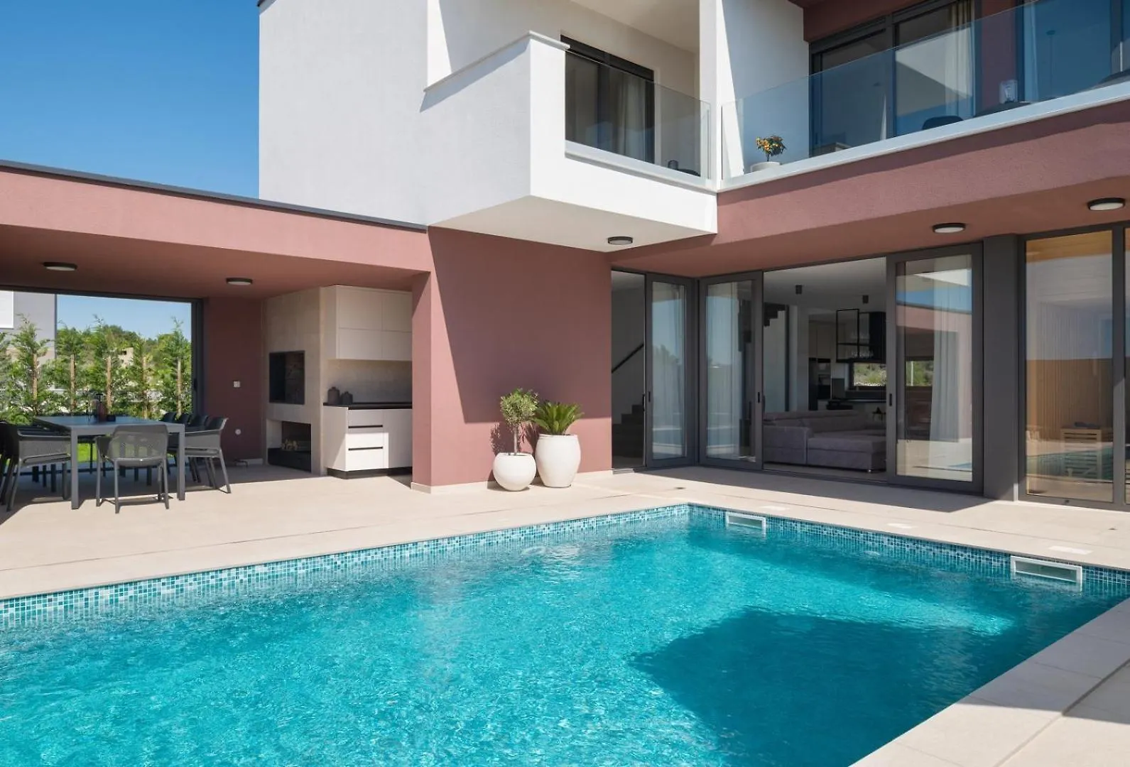 New Villa 55 - Vrsi Heated Pool Jacuzzi Sauna 0*,  Kroatië