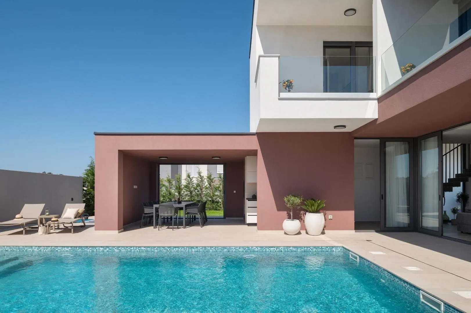 New Villa 55 - Vrsi Heated Pool Jacuzzi Sauna