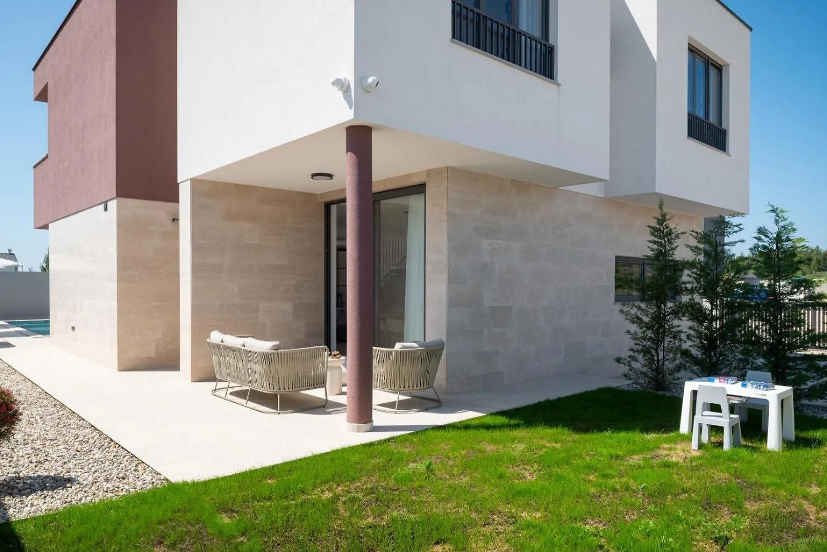 New Villa 55 - Vrsi Heated Pool Jacuzzi Sauna Kroatië